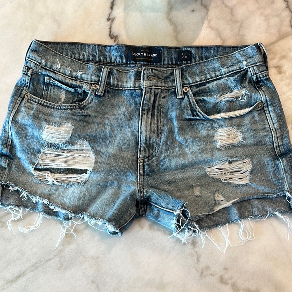 Lucky Brand Denim Distressed Shorts
